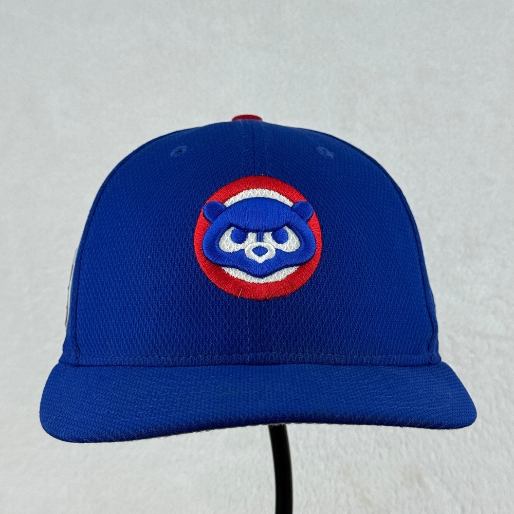 New Era‎ Chicago Cubs Fitted Hat Baseball Cap 2017 AZ Patch Size 7
